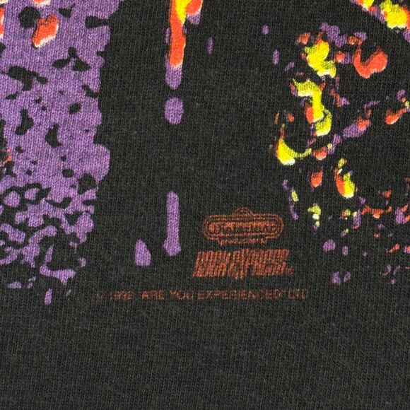 VTG Jimi Hendrix AOP Winterland Mosquitohead Are You Experienced Shirt EUC! - XL - Picture 6 of 7